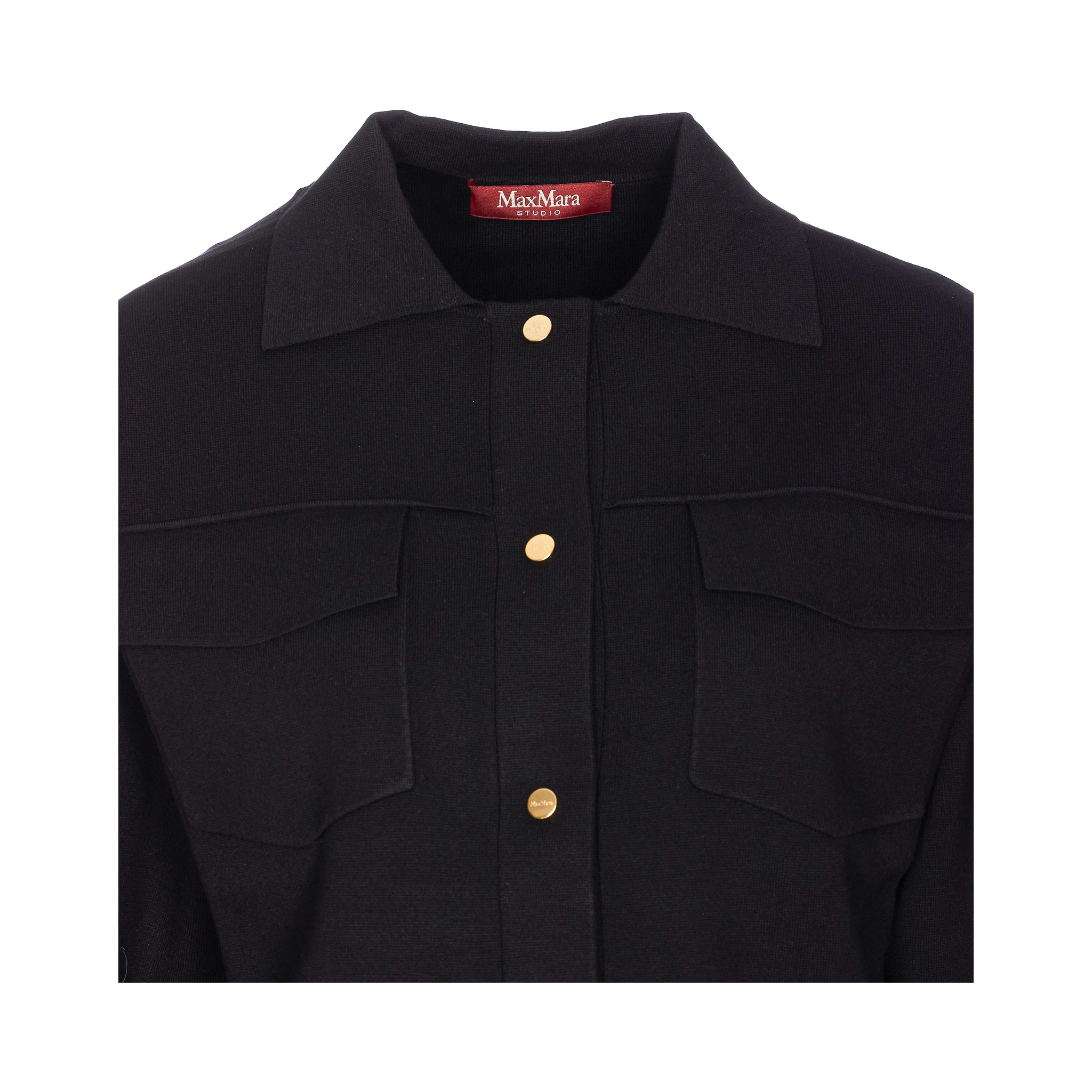 Max Mara Studio Jackets Black