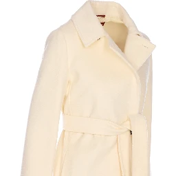 Max Mara Studio Coats White