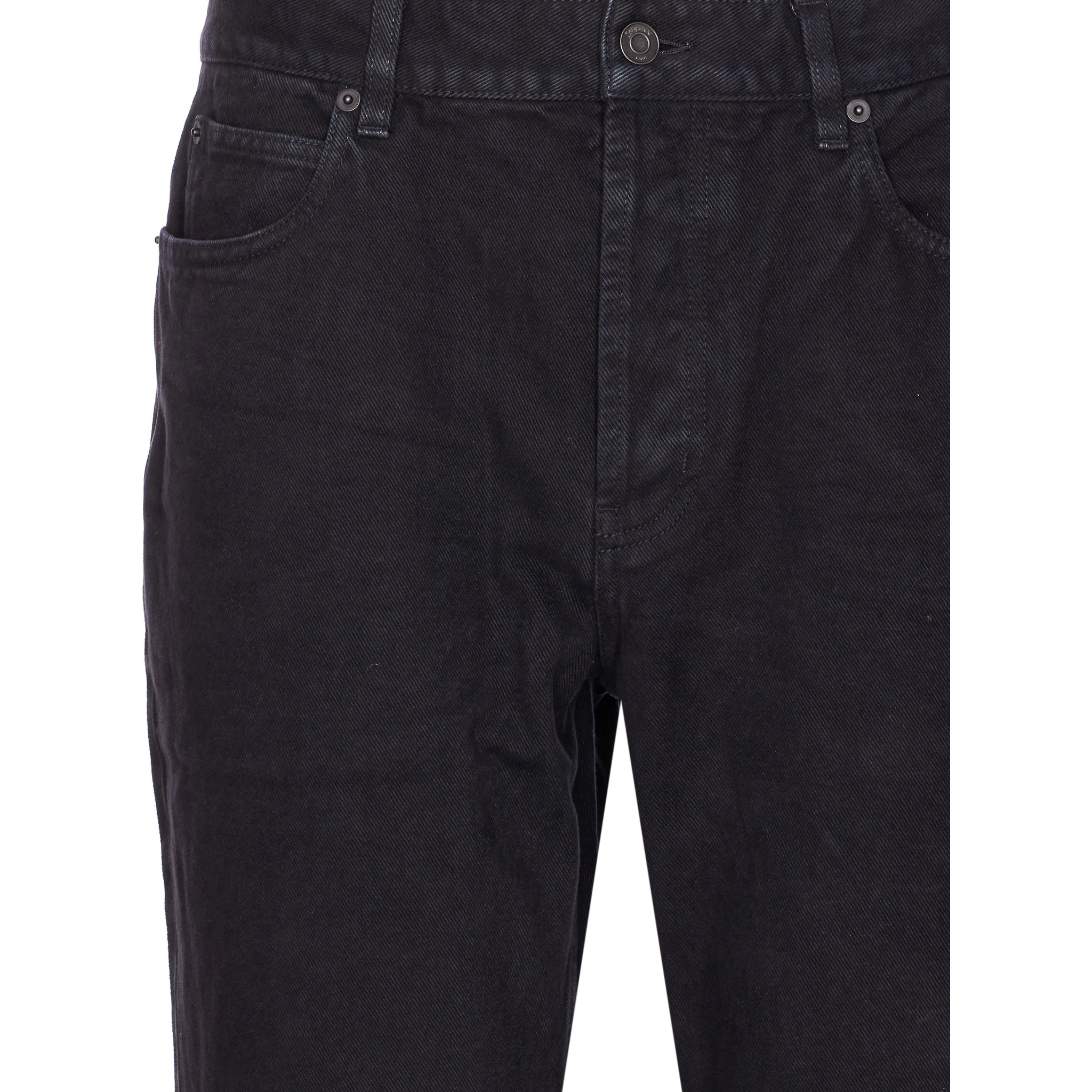 جينز سان لوران أسود