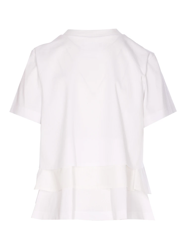 Sacai T-shirts and Polos White alternative