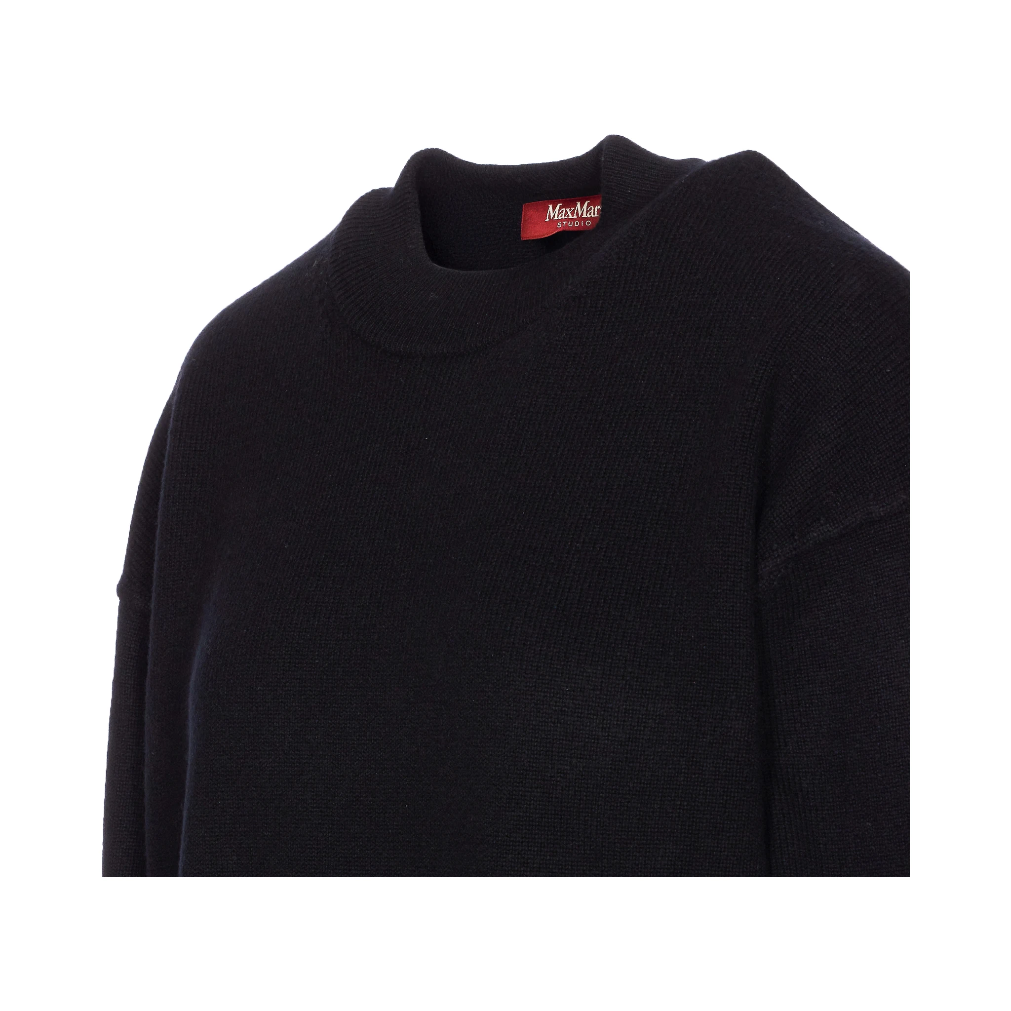 Max Mara Studio Sweaters Black
