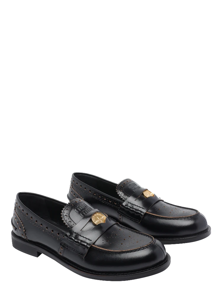 Miu Miu Flat shoes Black alternative