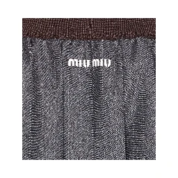 Miu Miu Skirts Grey
