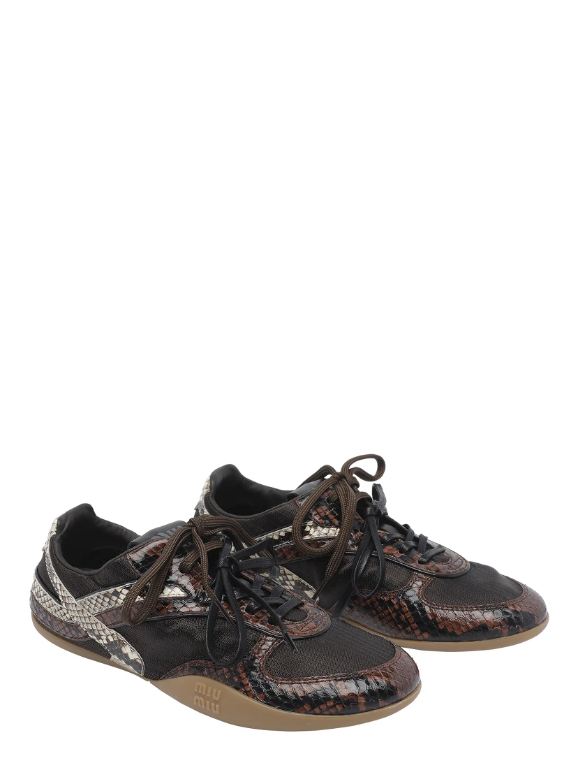 Miu Miu Sneakers Brown