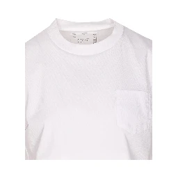Sacai T-shirts and Polos White