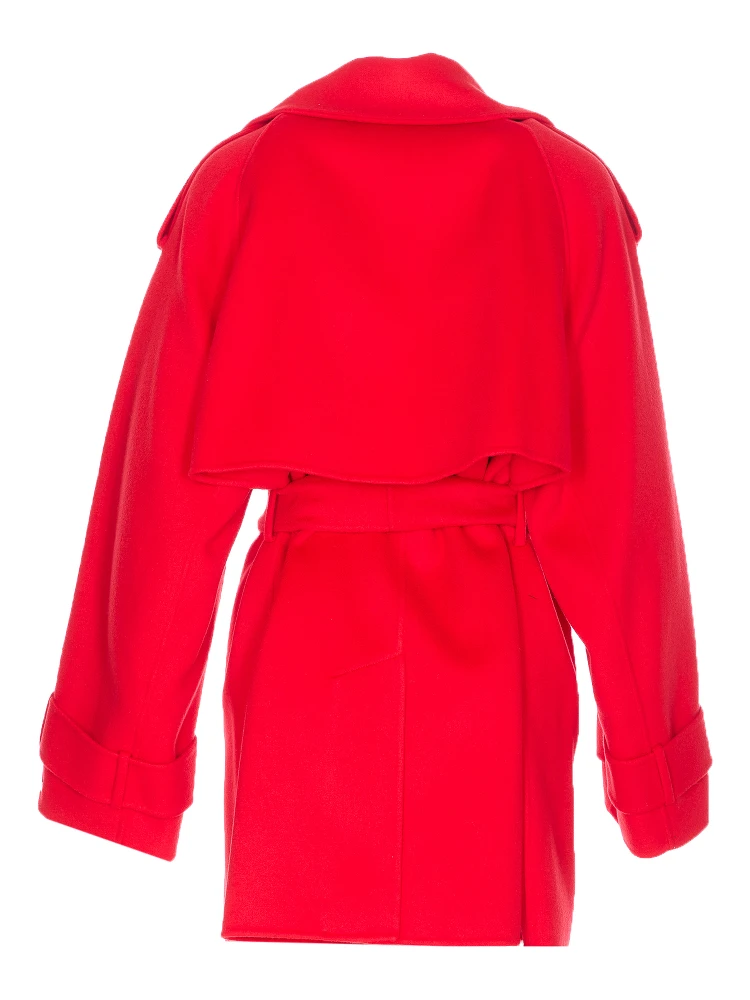 SportMax  Coats Red alternative