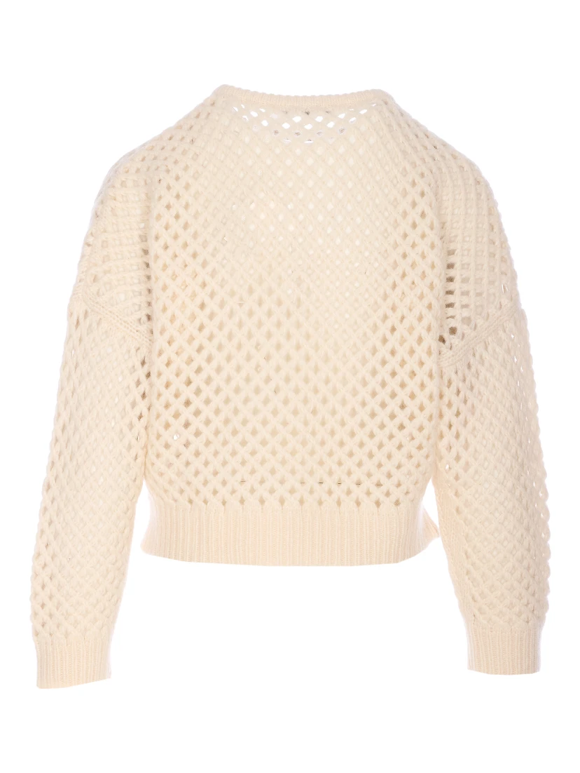 Max Mara Sweaters White