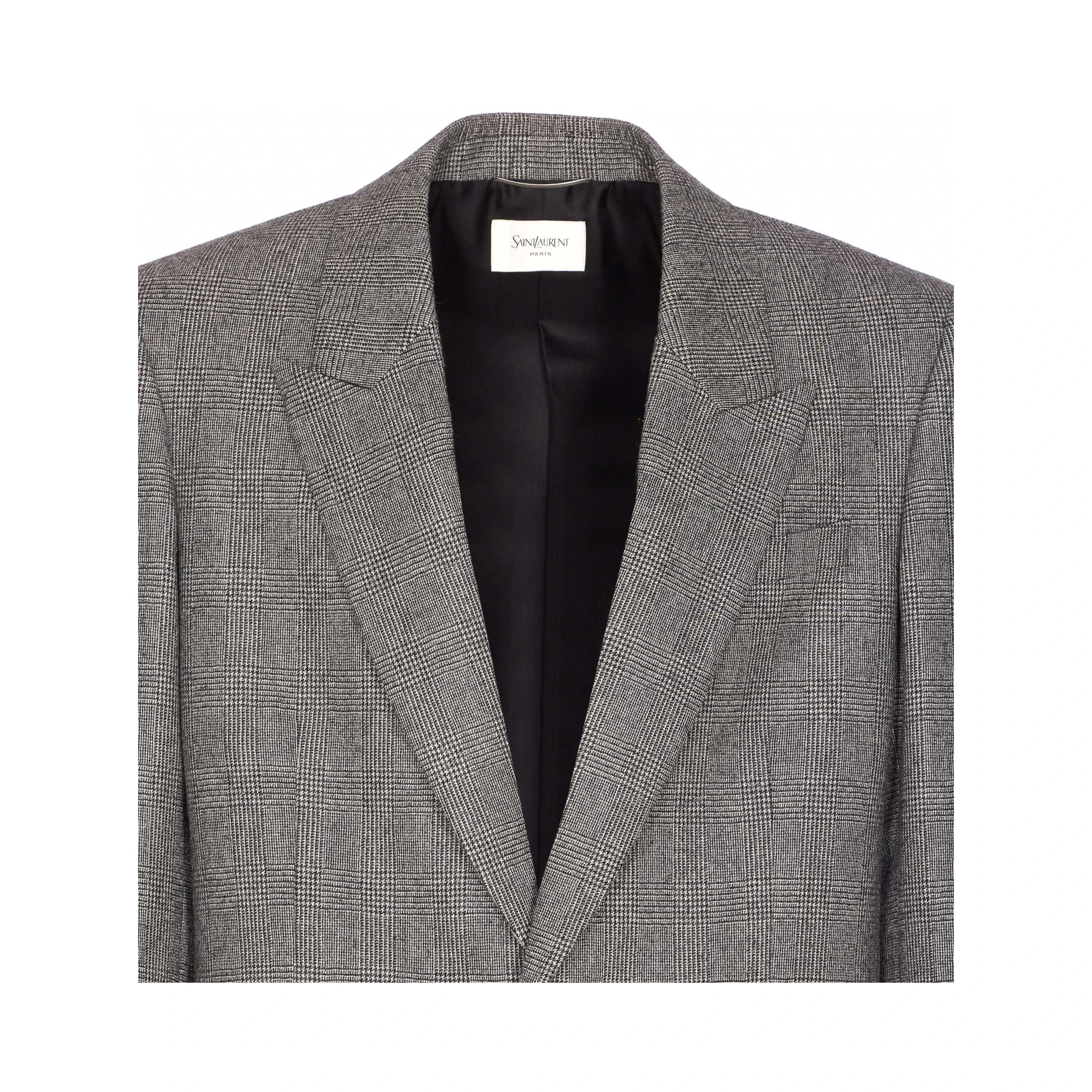 Saint Laurent Jackets Grey