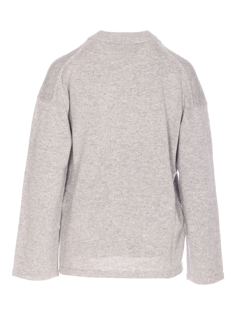 Max Mara Studio Sweaters Grey