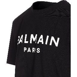 Balmain T-shirts and Polos Black