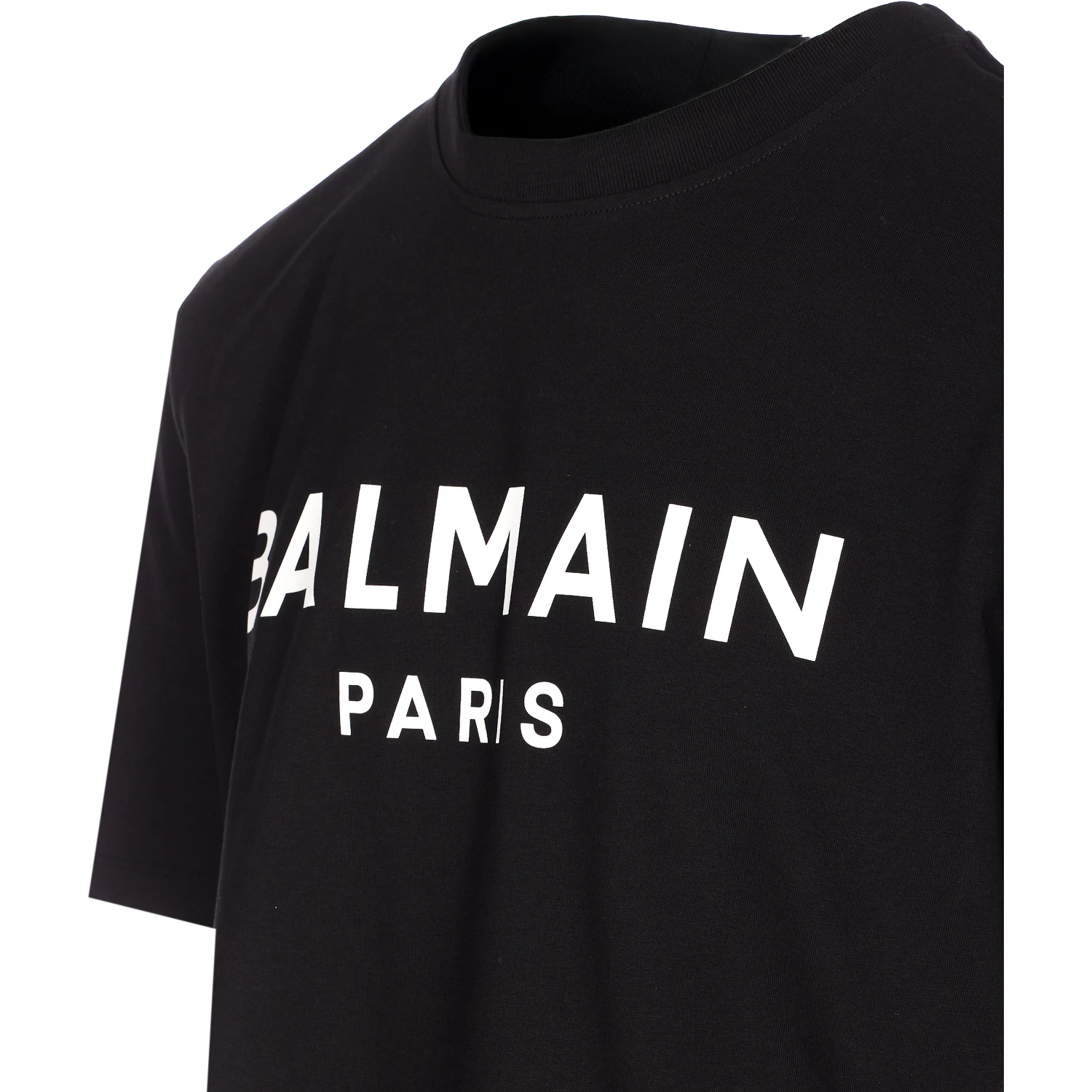 Balmain T-shirts and Polos Black