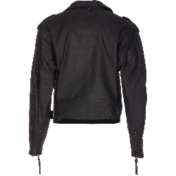 Balmain Jackets Black