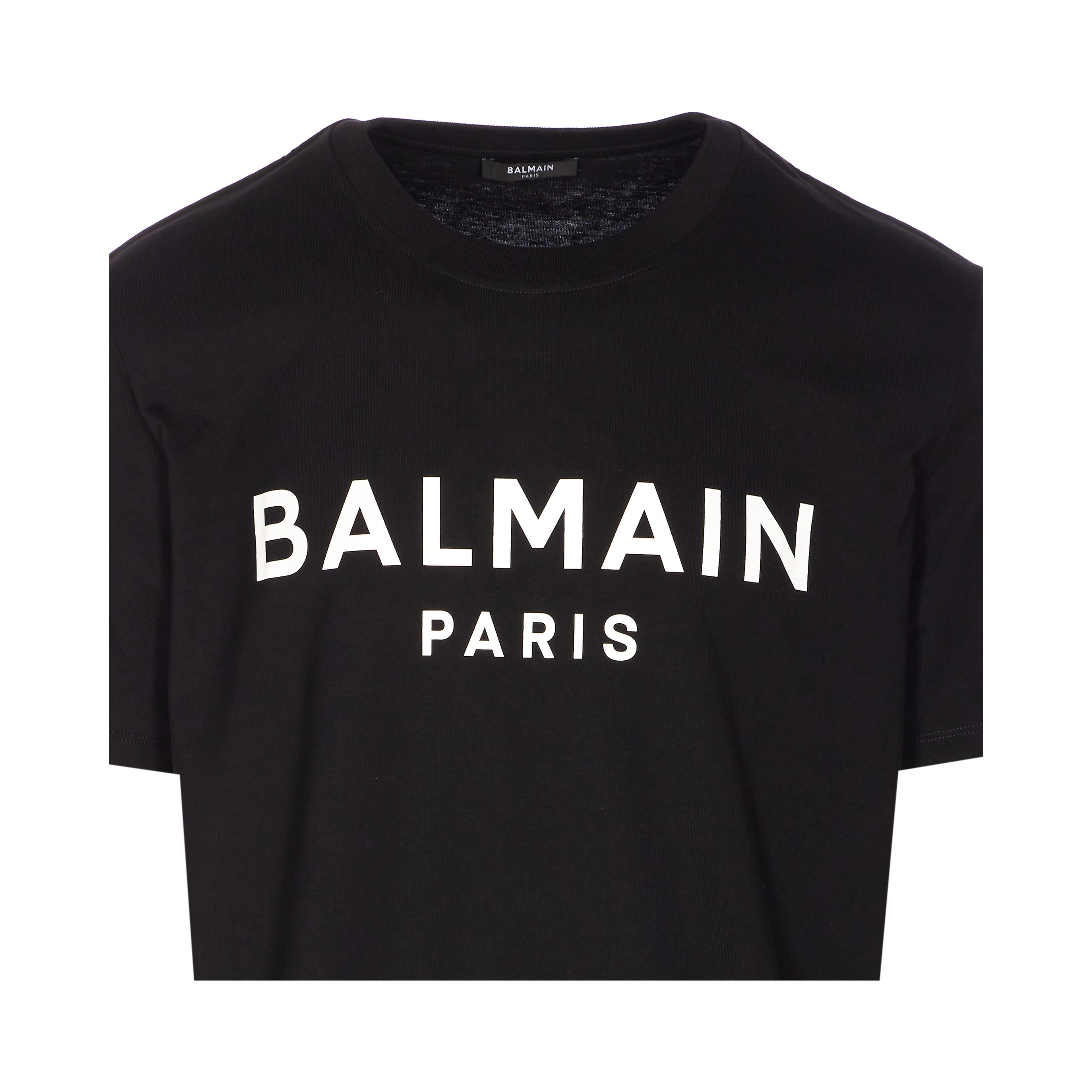 Balmain T-shirts and Polos Black