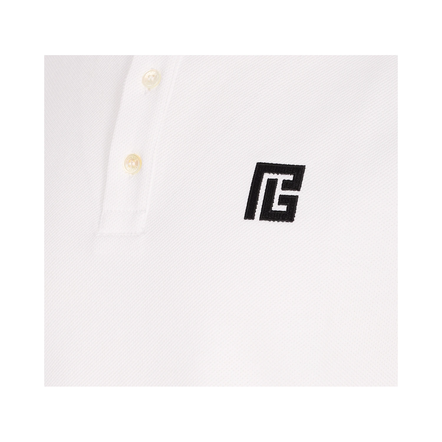 Balmain T-shirts and Polos White