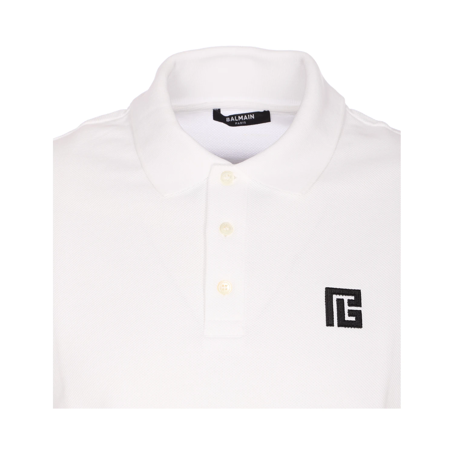 Balmain T-shirts and Polos White
