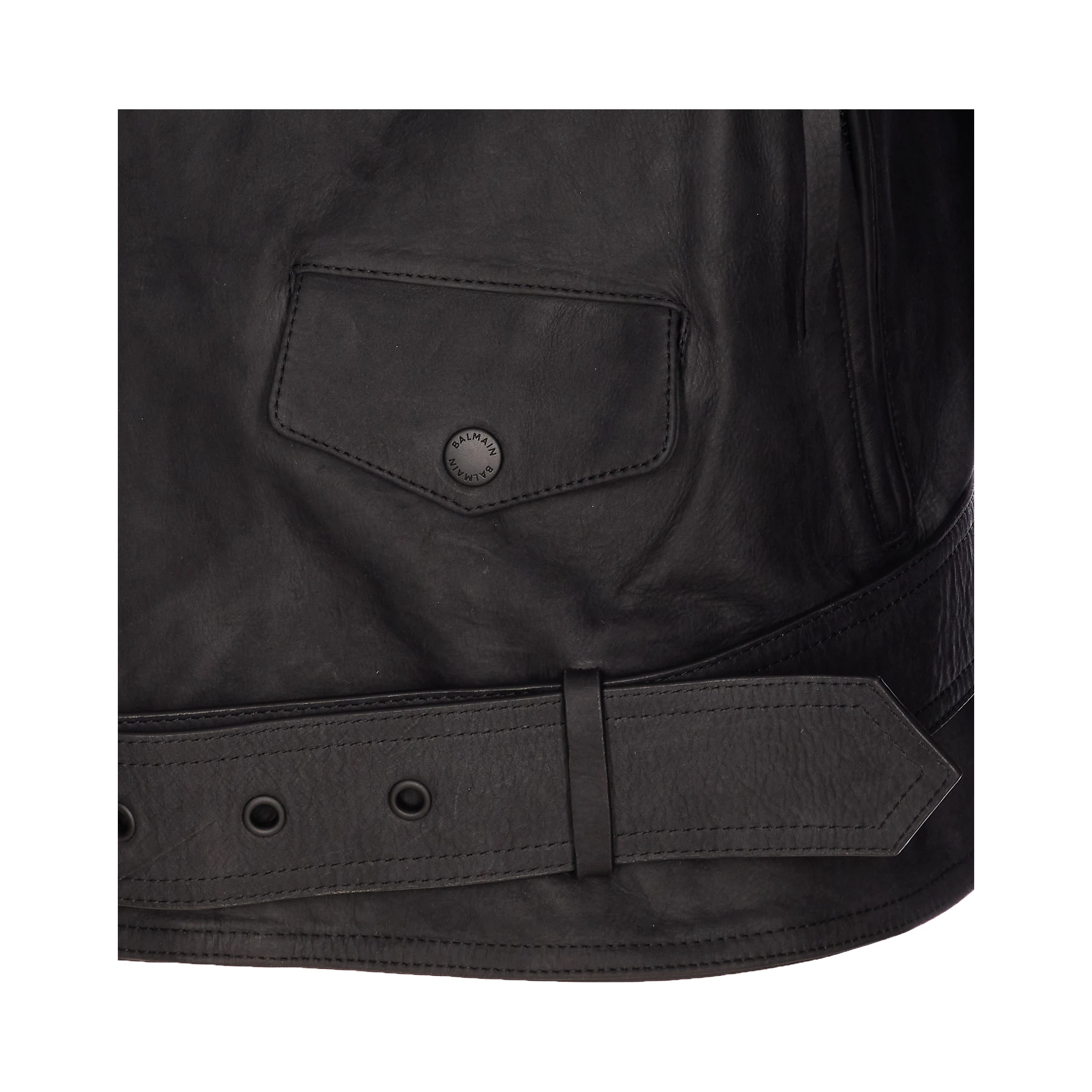 Balmain Jackets Black