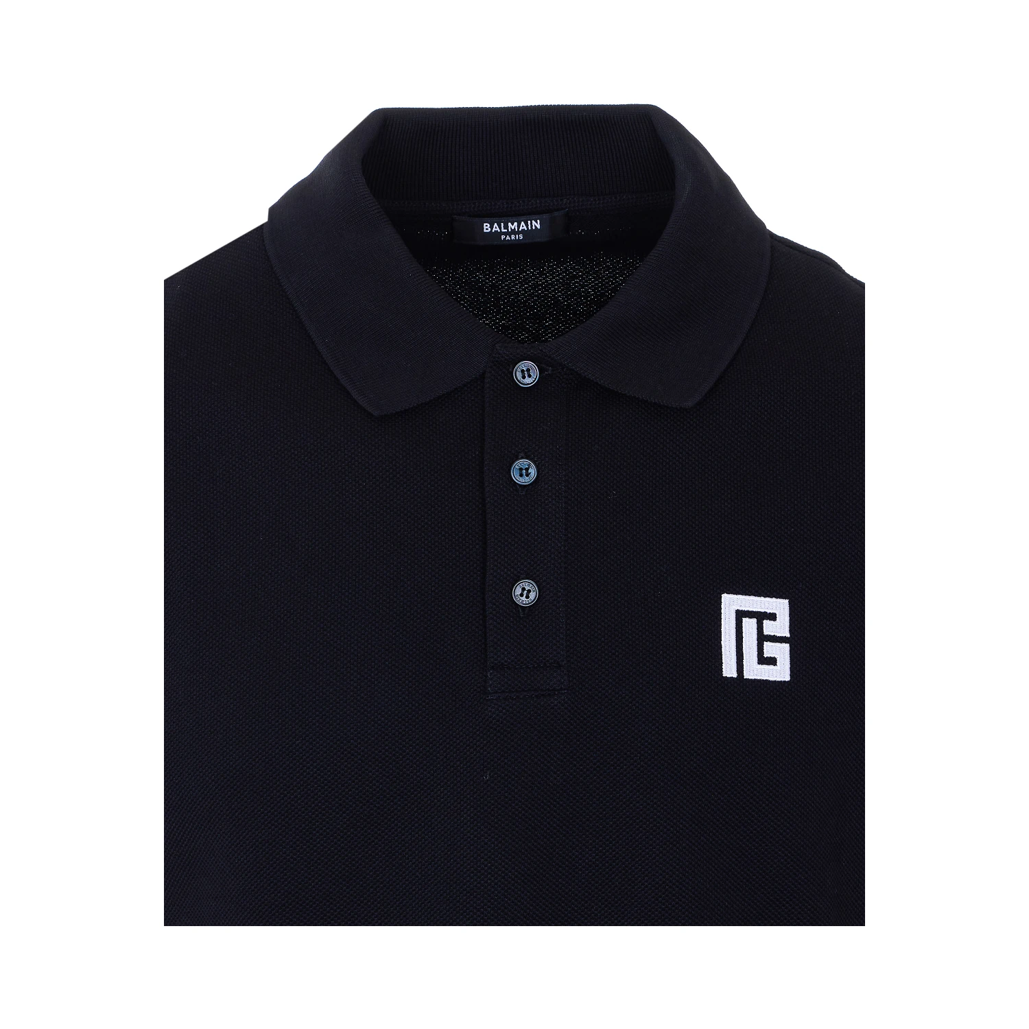 Balmain T-shirts and Polos Black