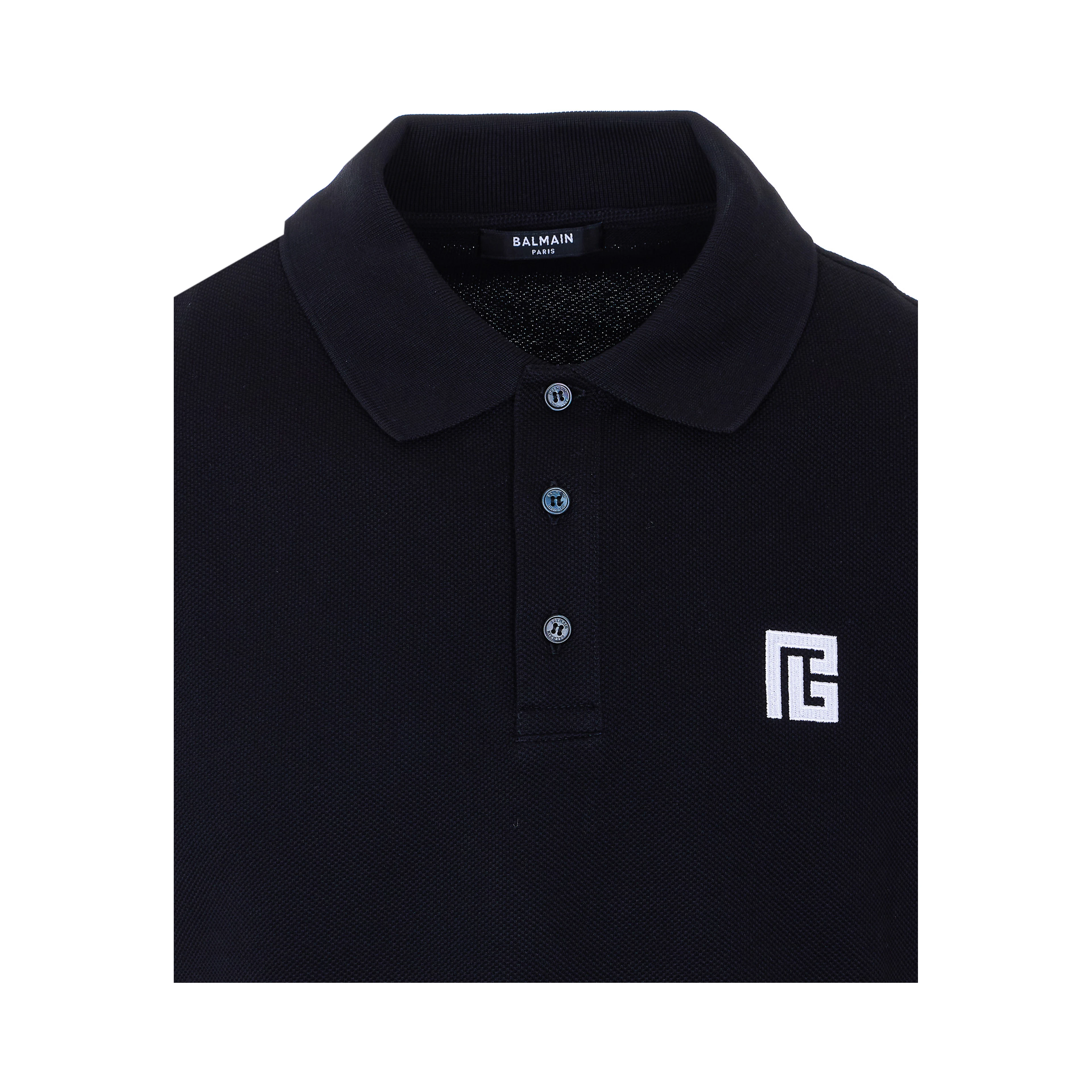 Balmain T-shirts and Polos Black