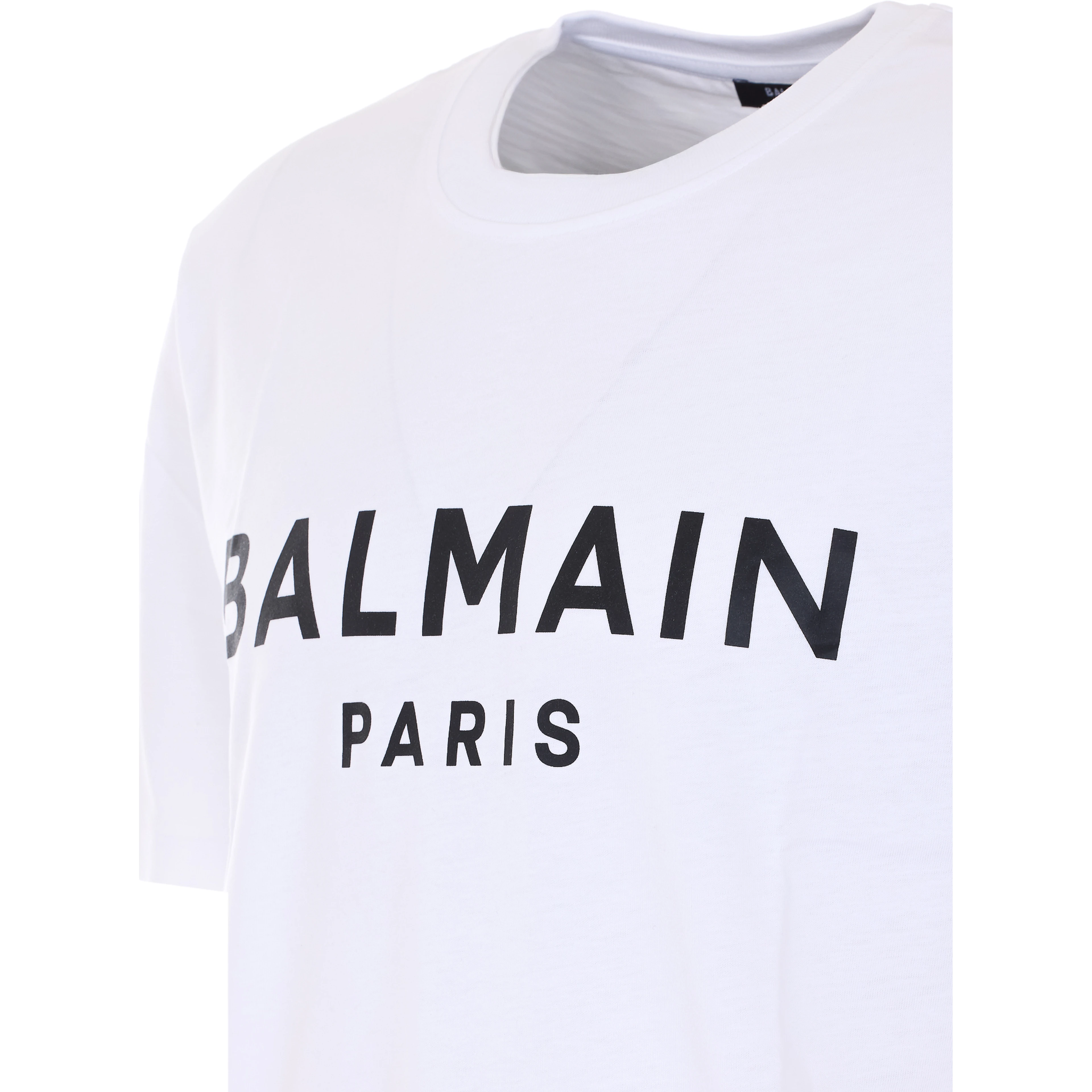 Balmain T-shirts and Polos White