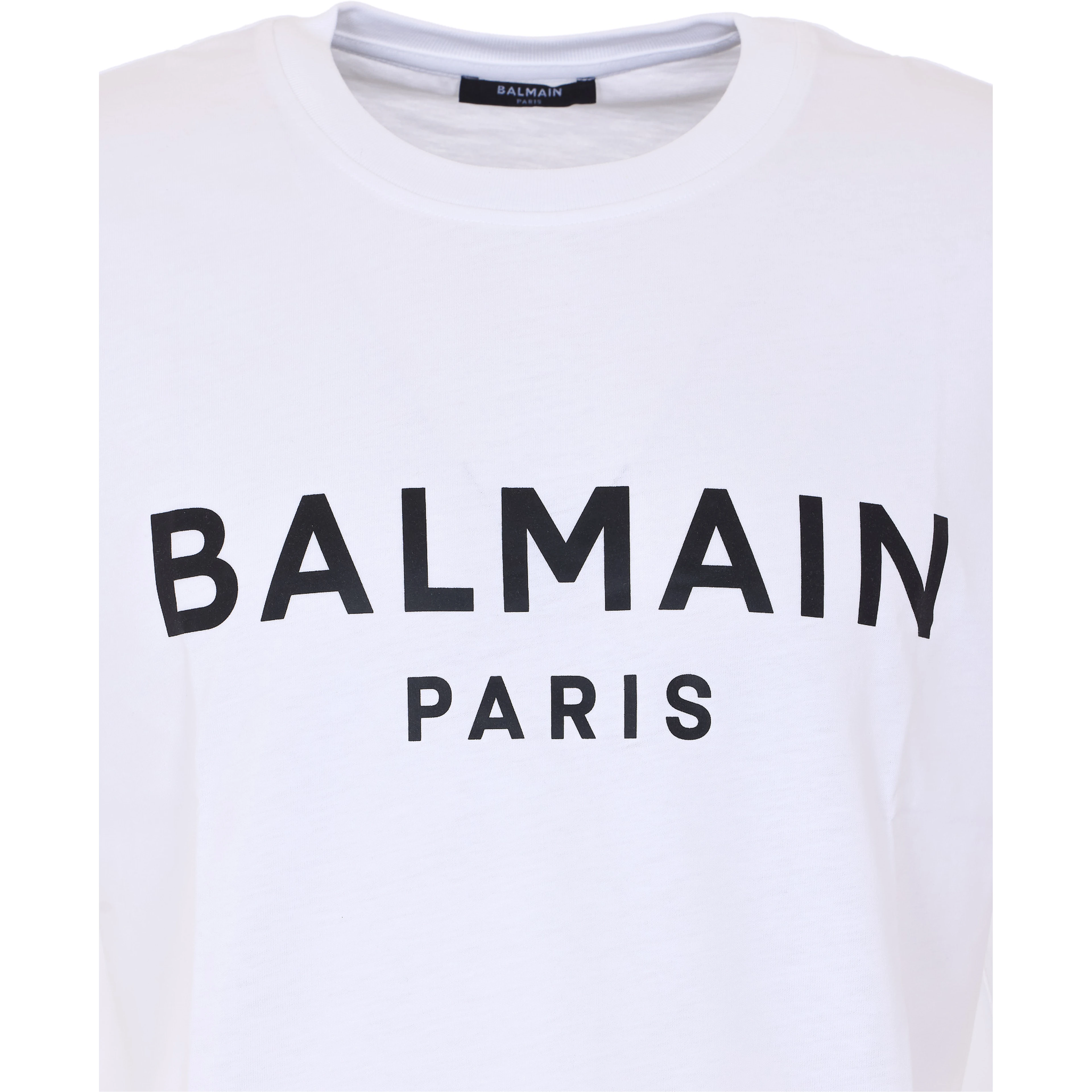 Balmain T-shirts and Polos White