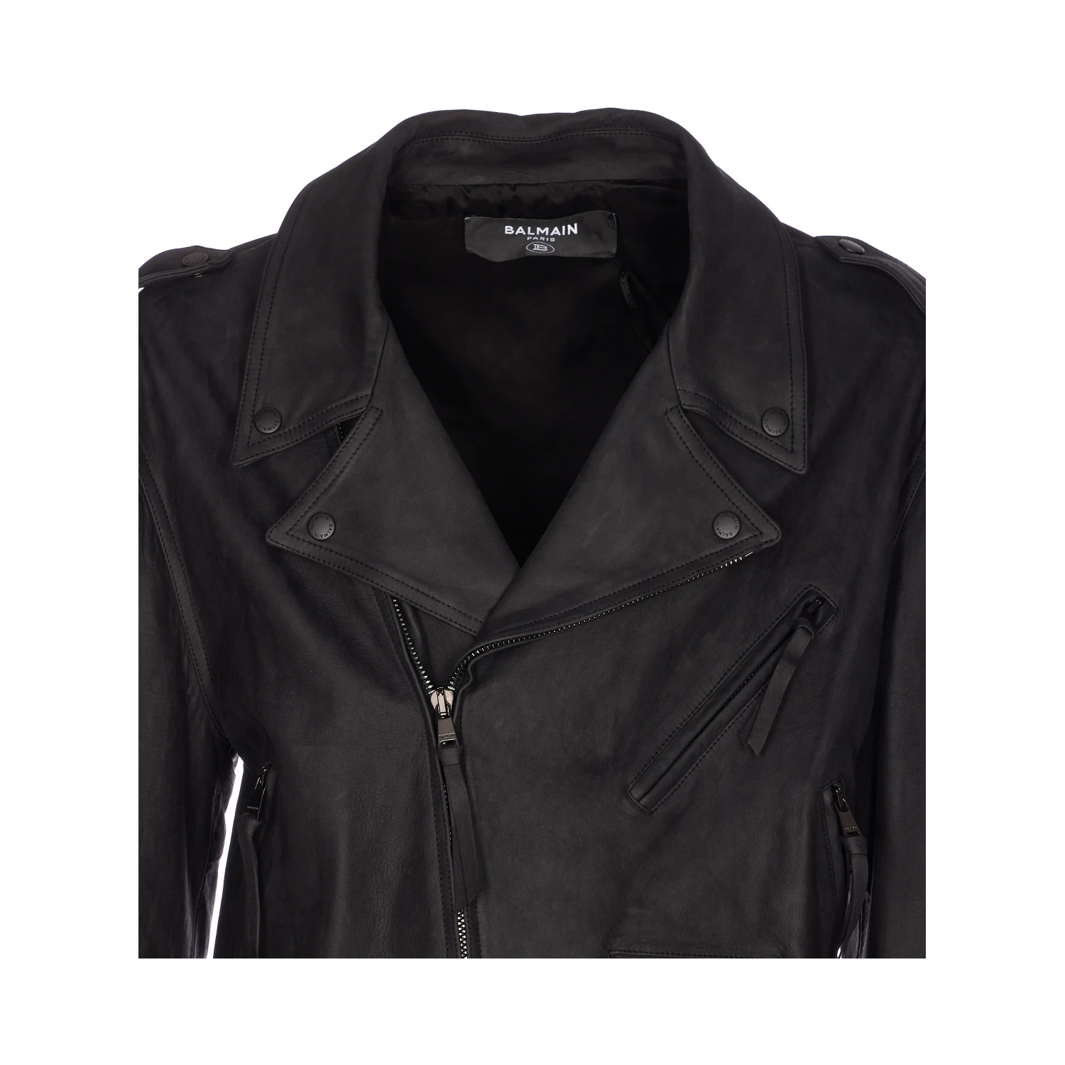 Balmain Jackets Black