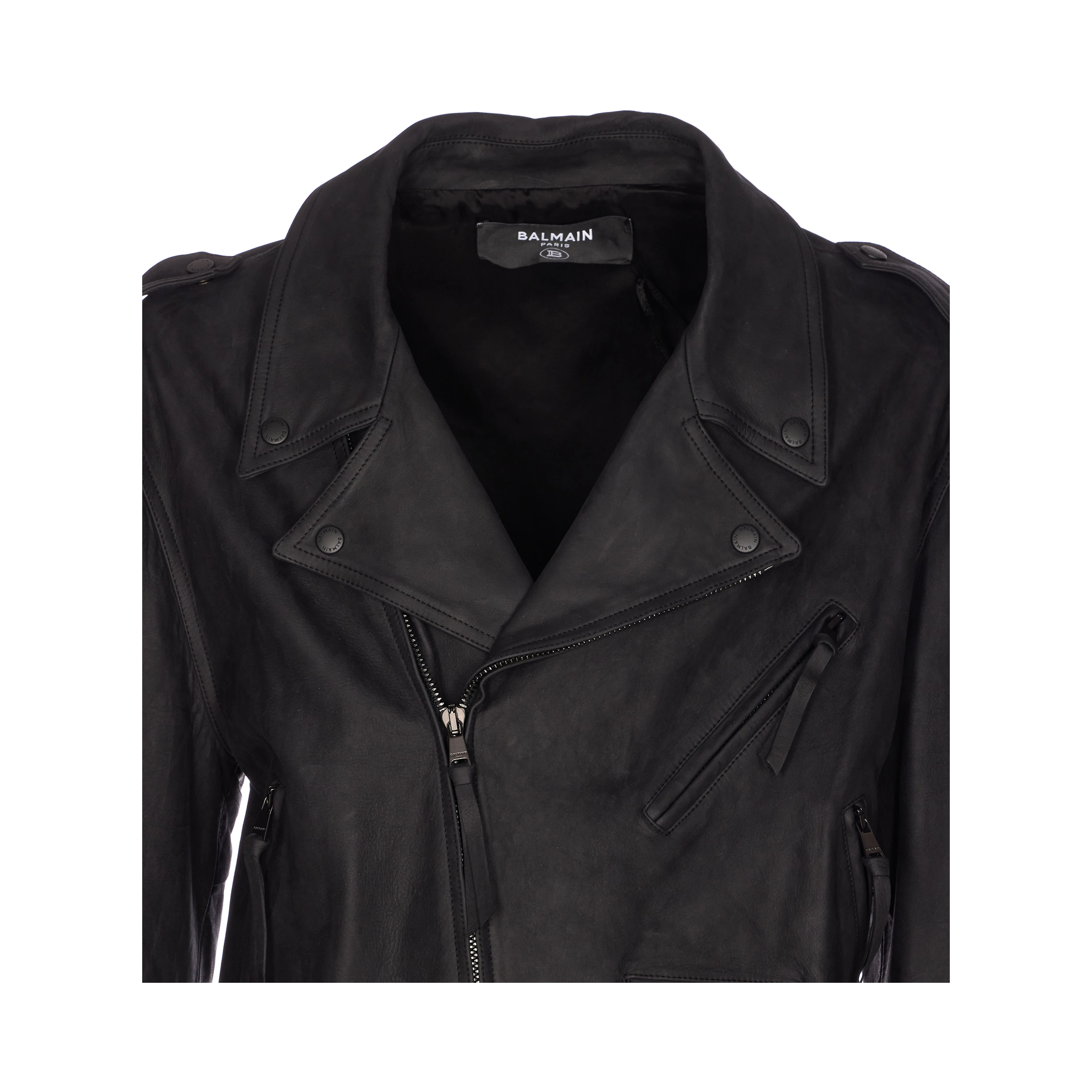 Balmain Jackets Black