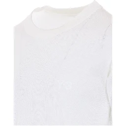 Y-3 T-shirts and Polos White