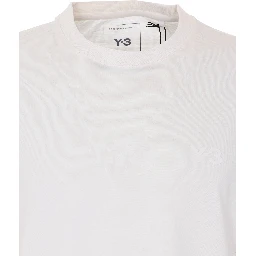 Y-3 T-shirts and Polos White