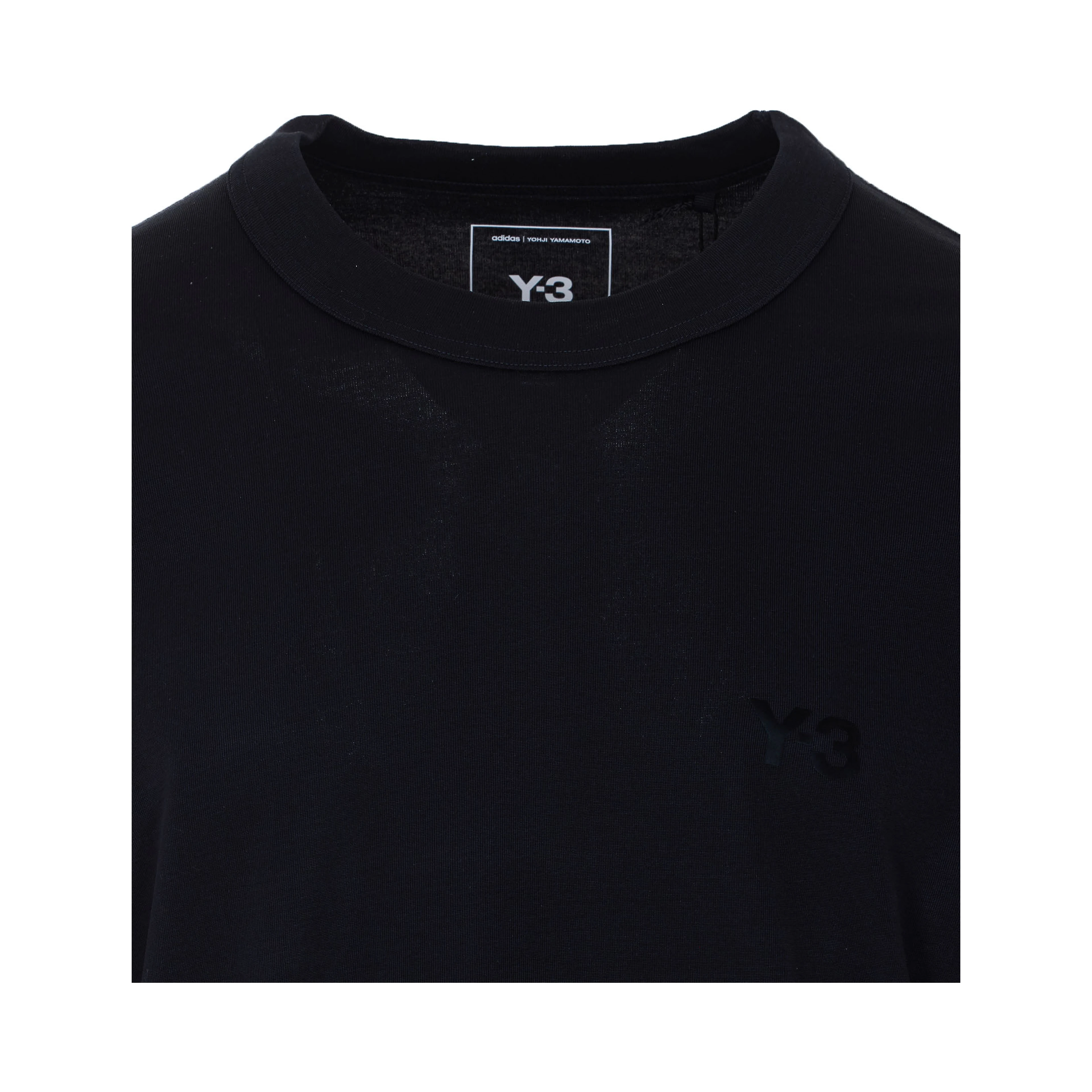 Y-3 T-shirts and Polos Black