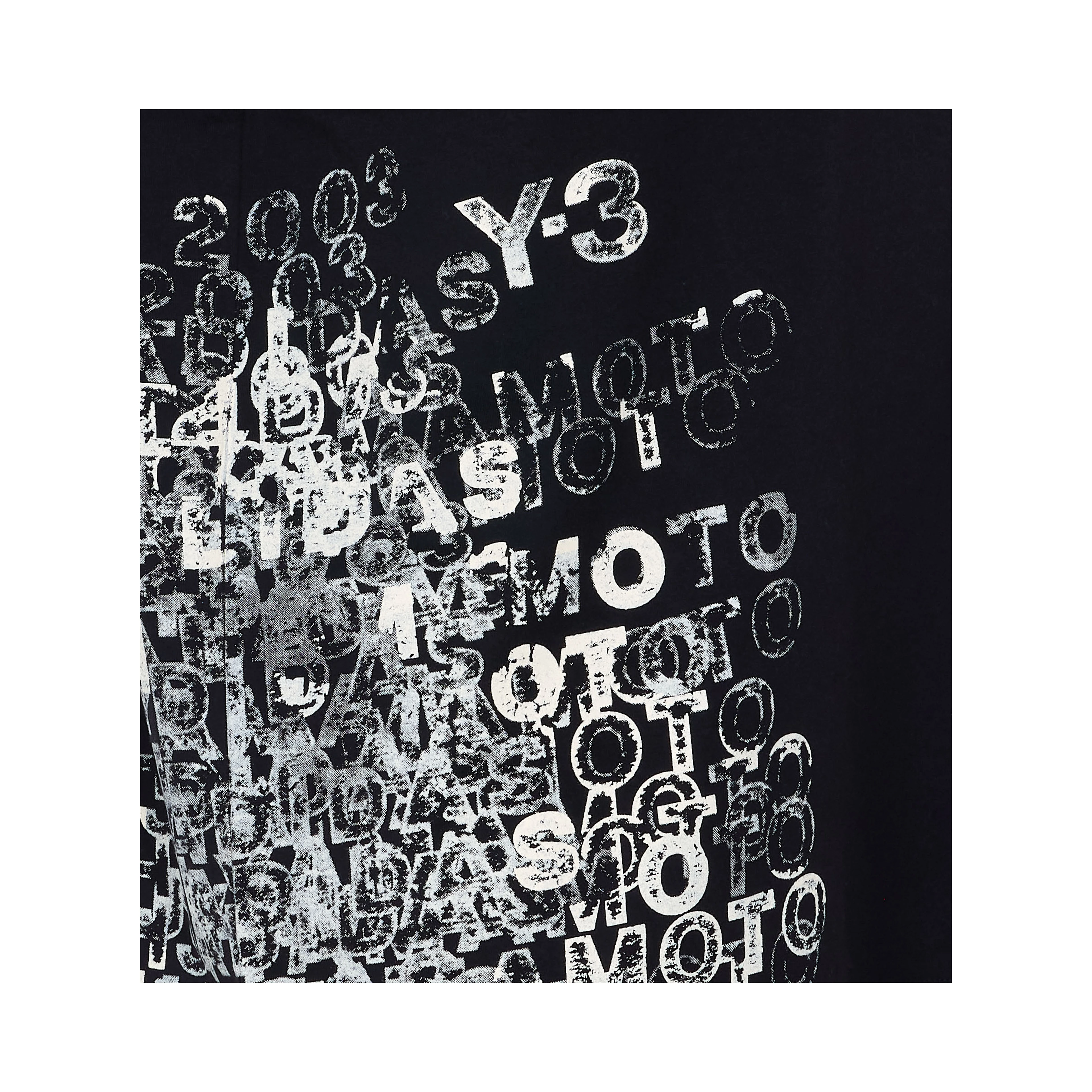 Y-3 T-shirts and Polos Black