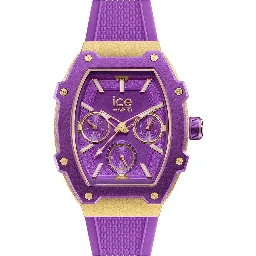 Purple Synthetic Sport Watch