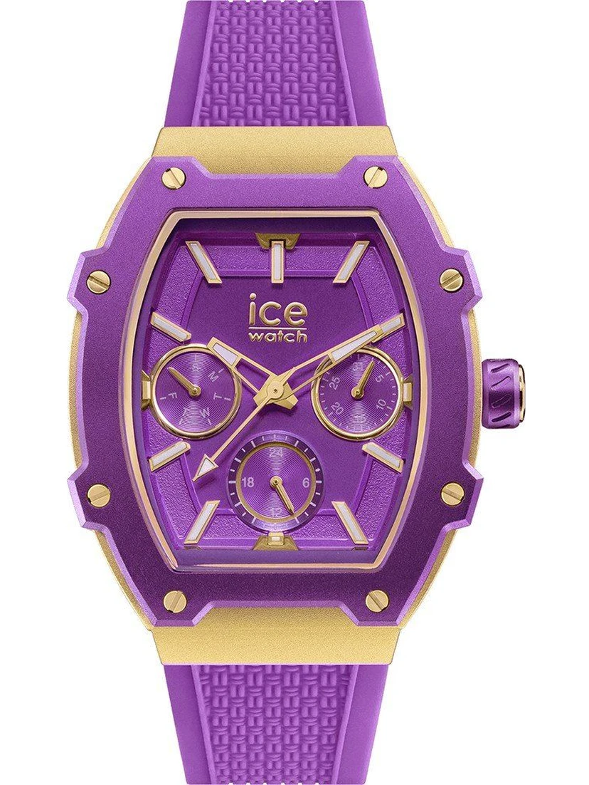 Purple Synthetic Sport Watch