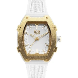White Synthetic Dress Watch