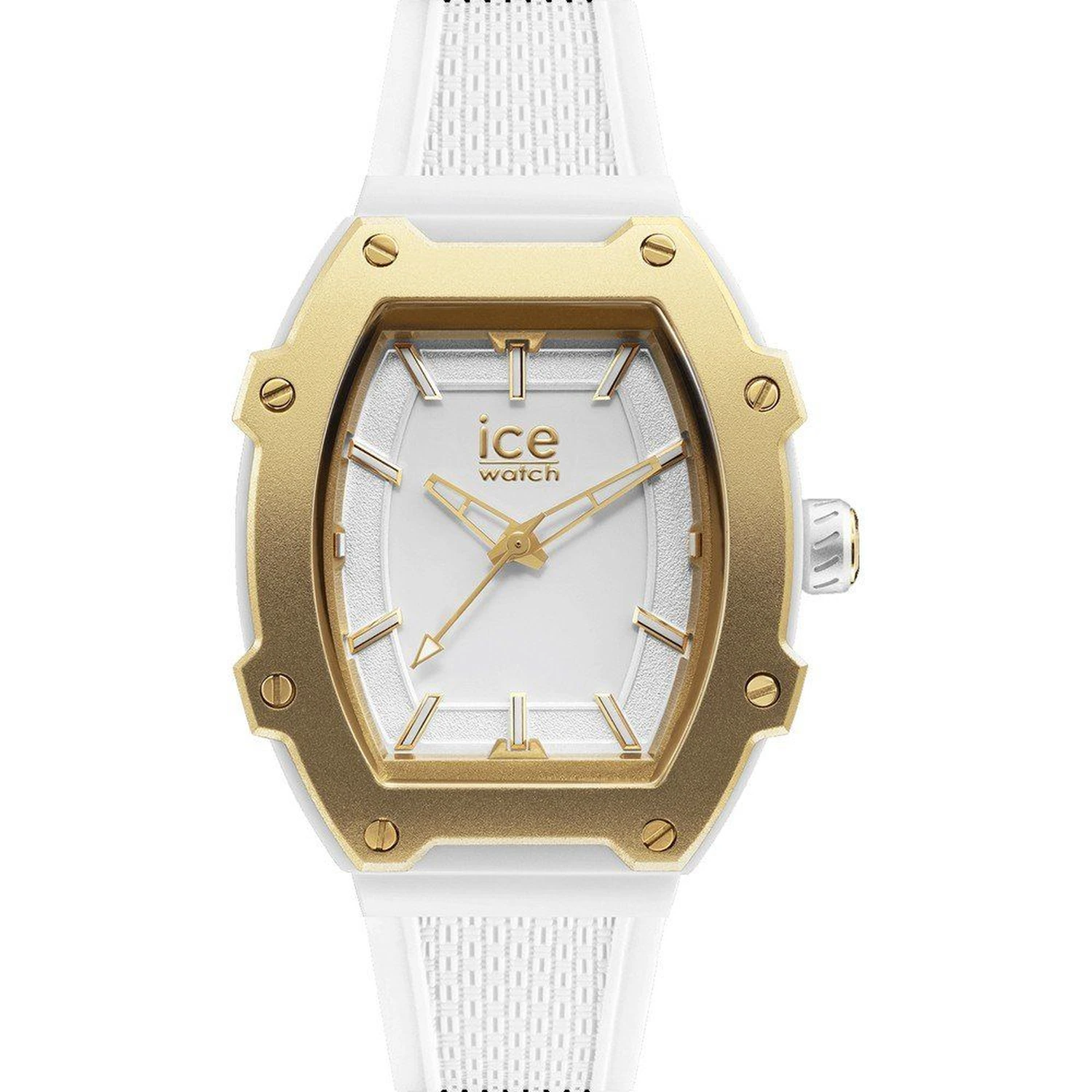 White Synthetic Dress Watch