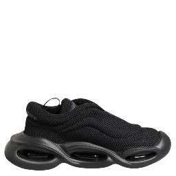 Black Slip On Low Top Wave Sneakers Shoes