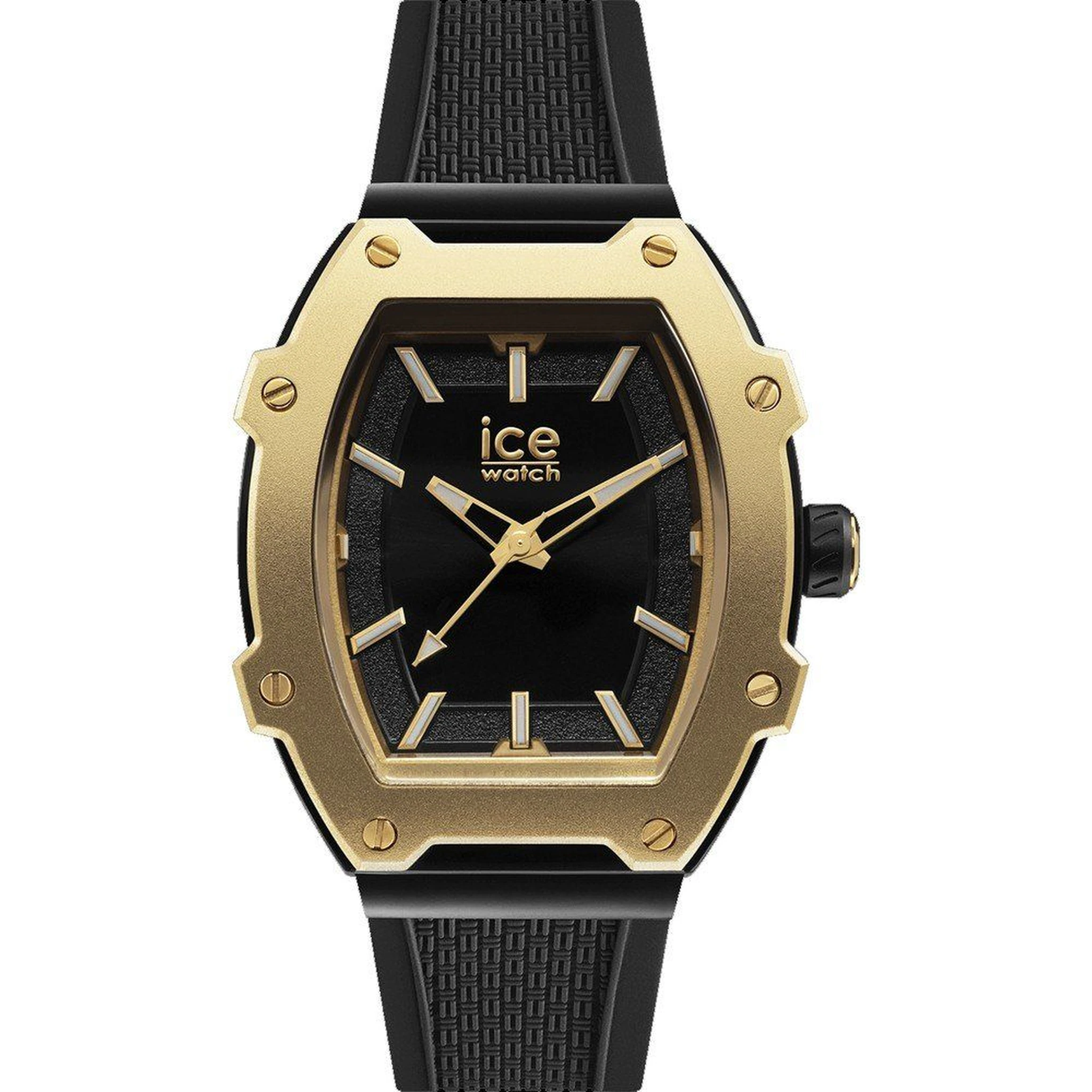 Black Synthetic Dress Watch