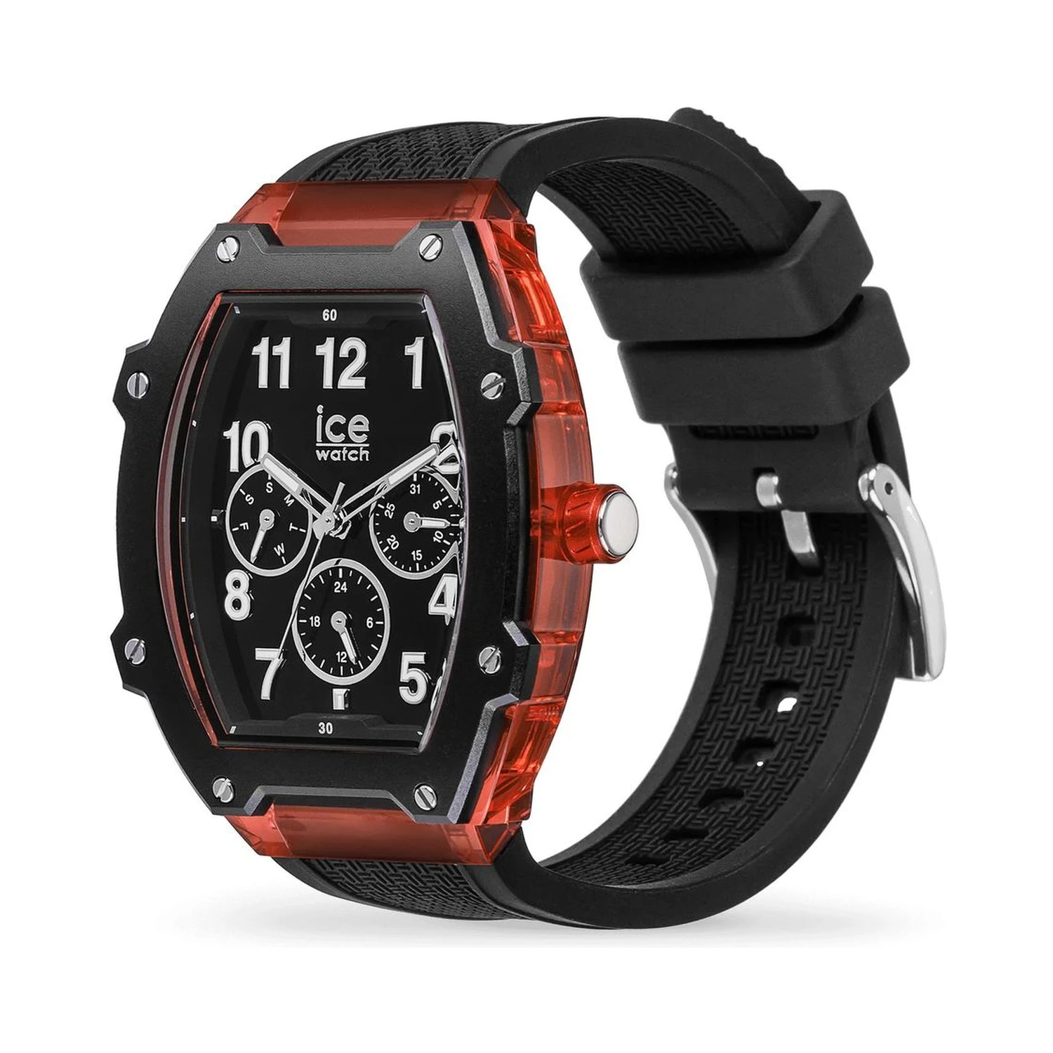 Black Synthetic Sport Watch