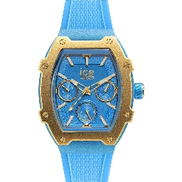 ساعة رياضية زرقاء صناعية