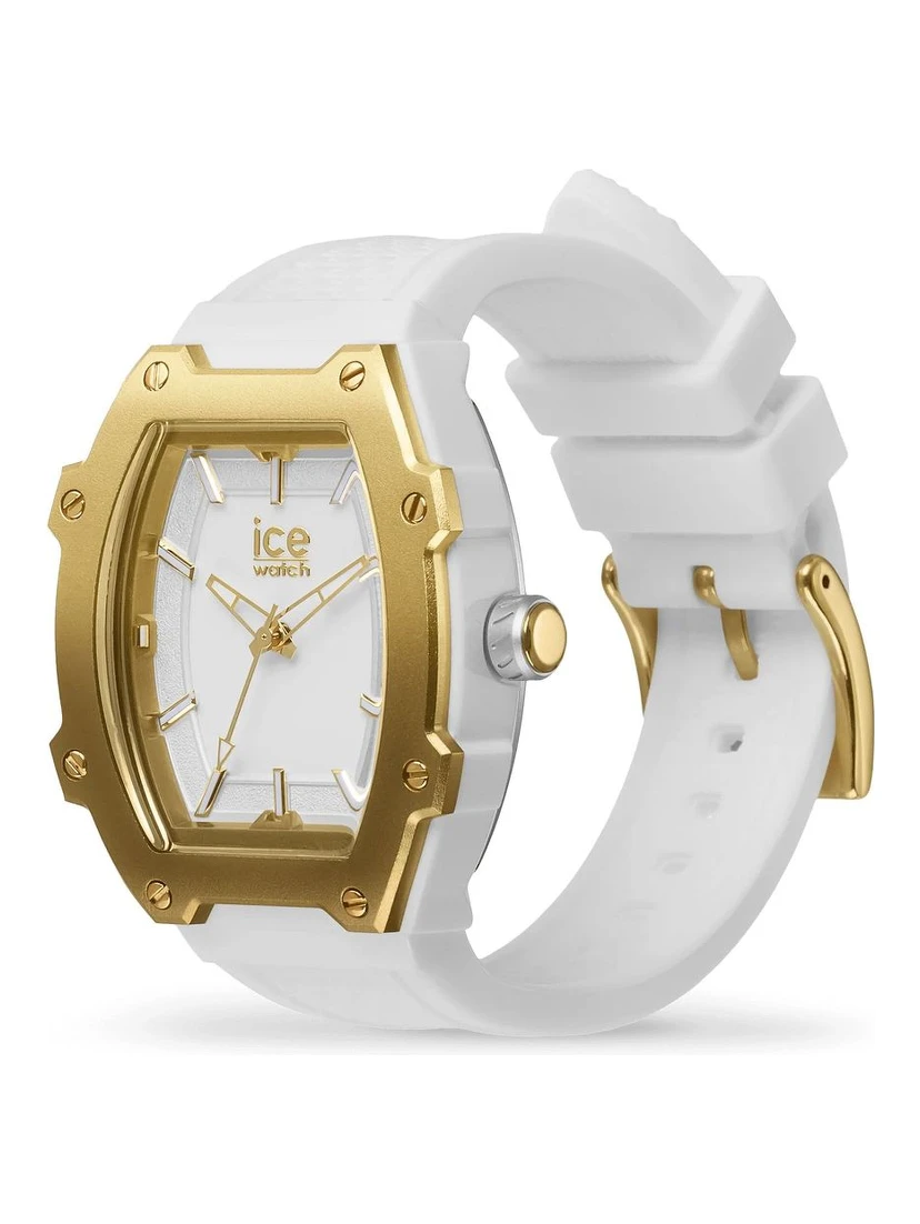 White Synthetic Dress Watch
