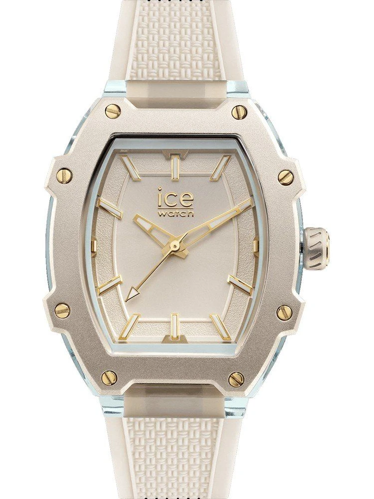 Beige Synthetic Dress Watch