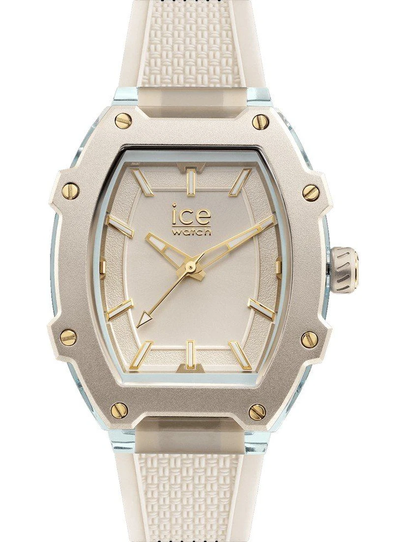 Beige Synthetic Dress Watch