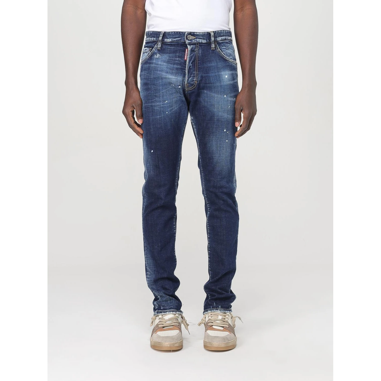 Blue Denim Relaxed Fit Jeans