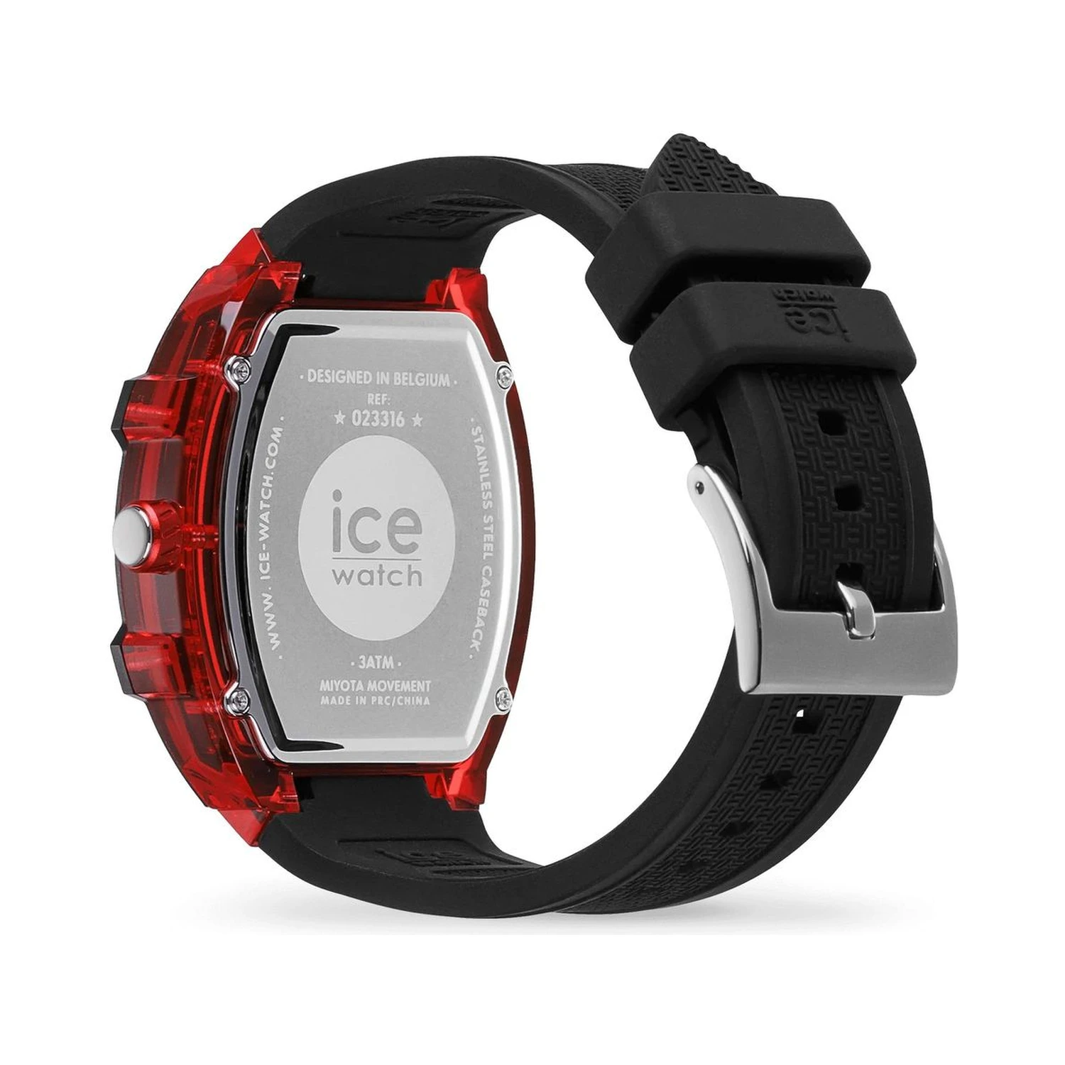 Black Synthetic Sport Watch