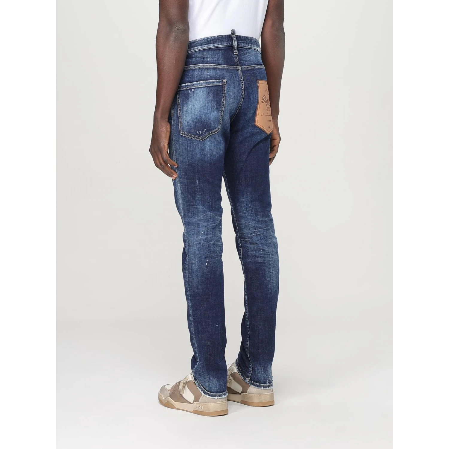 Blue Denim Relaxed Fit Jeans