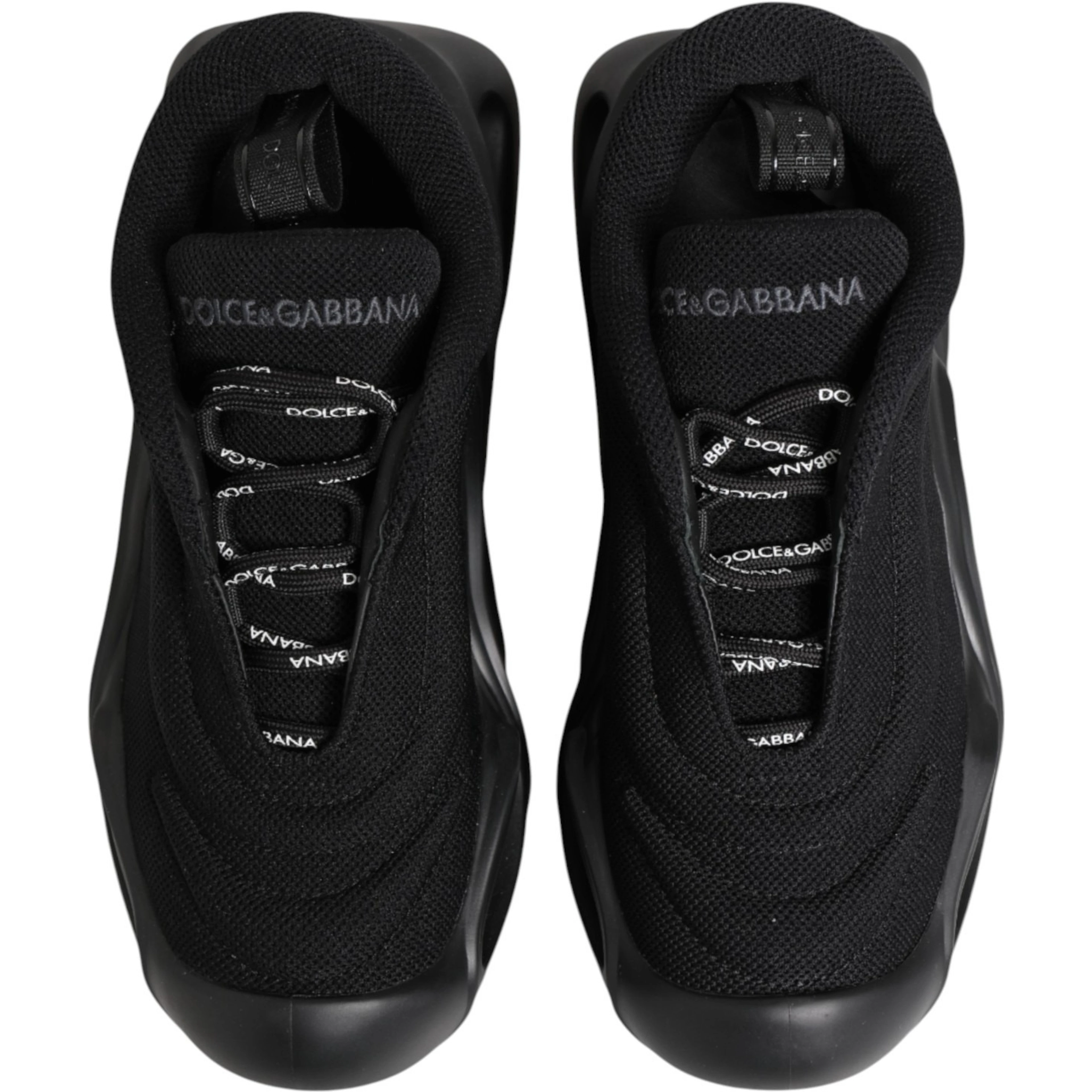 Black Slip On Low Top Wave Sneakers Shoes