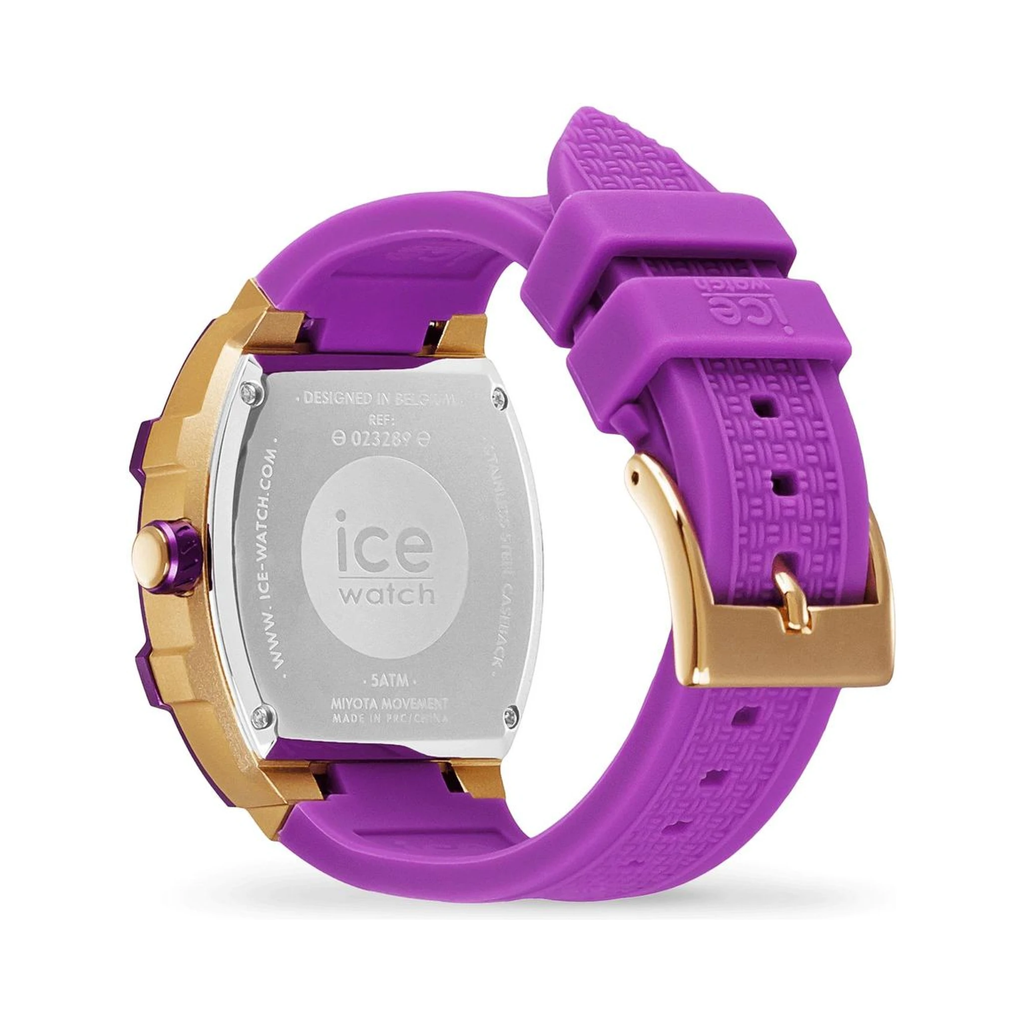 Purple Synthetic Sport Watch