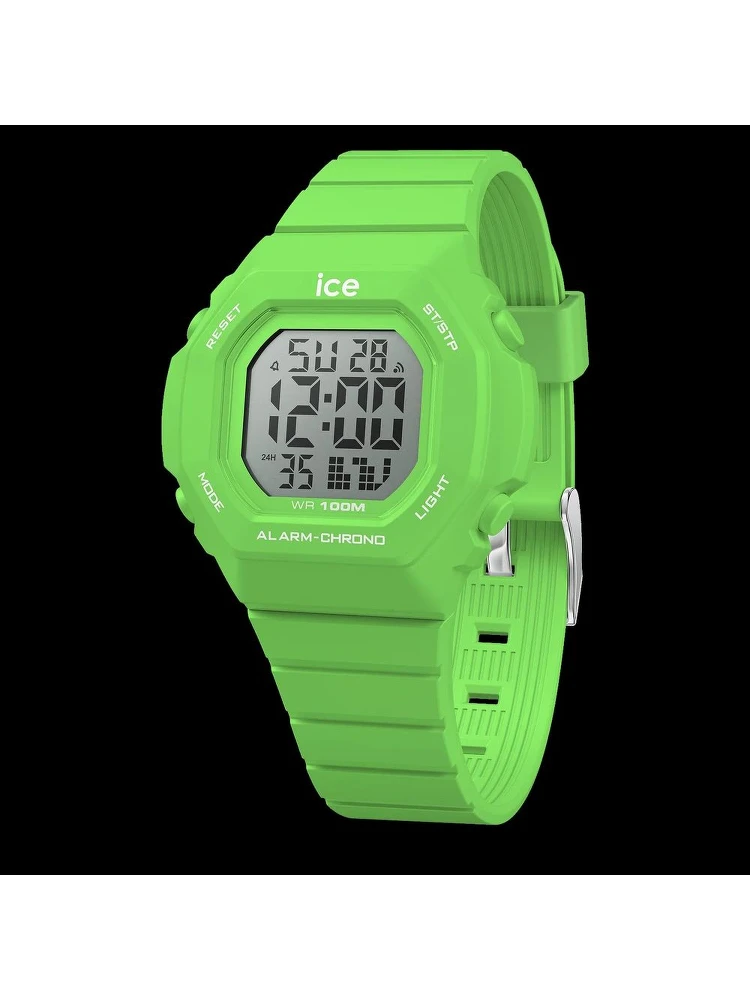 Bicolor Synthetic Digital Watch