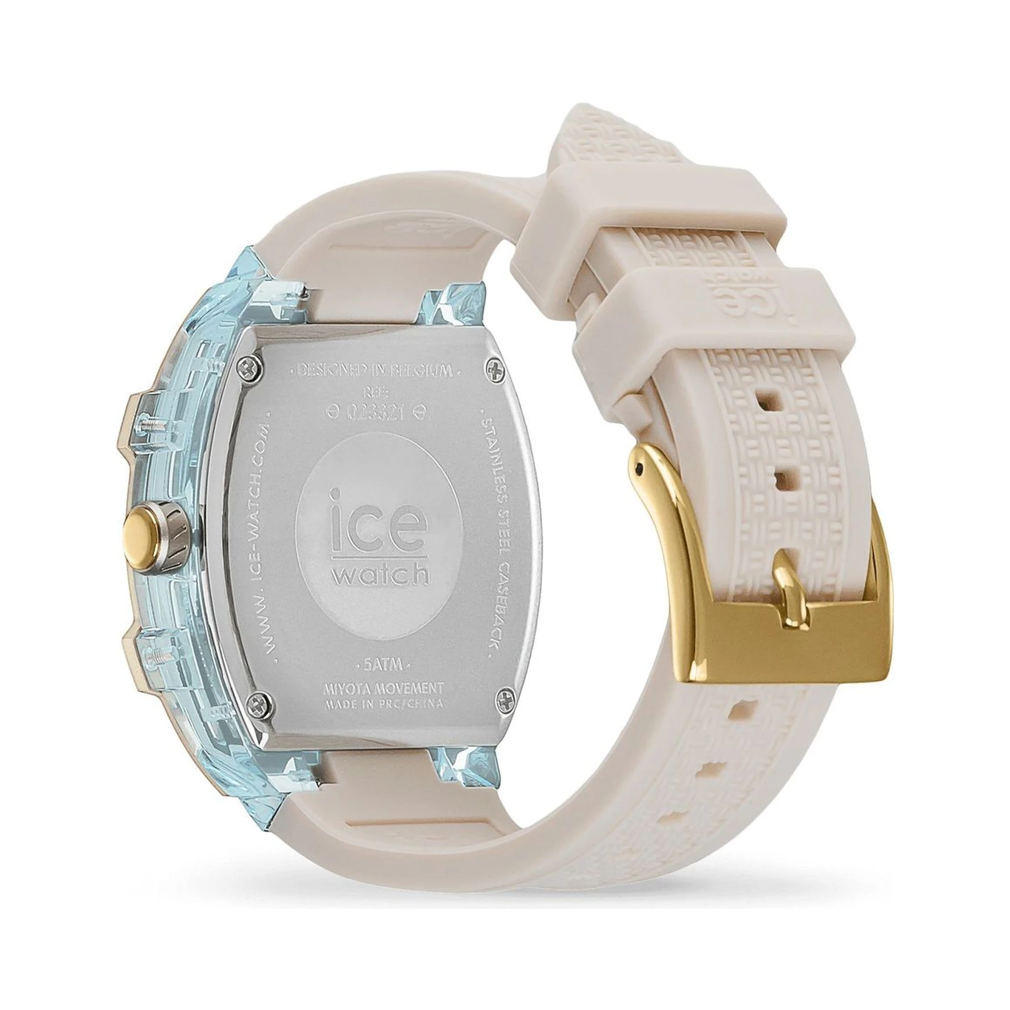 Beige Synthetic Dress Watch