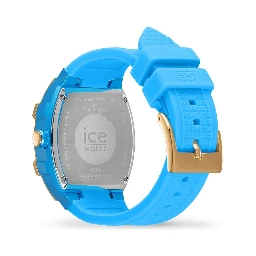 ساعة رياضية زرقاء صناعية