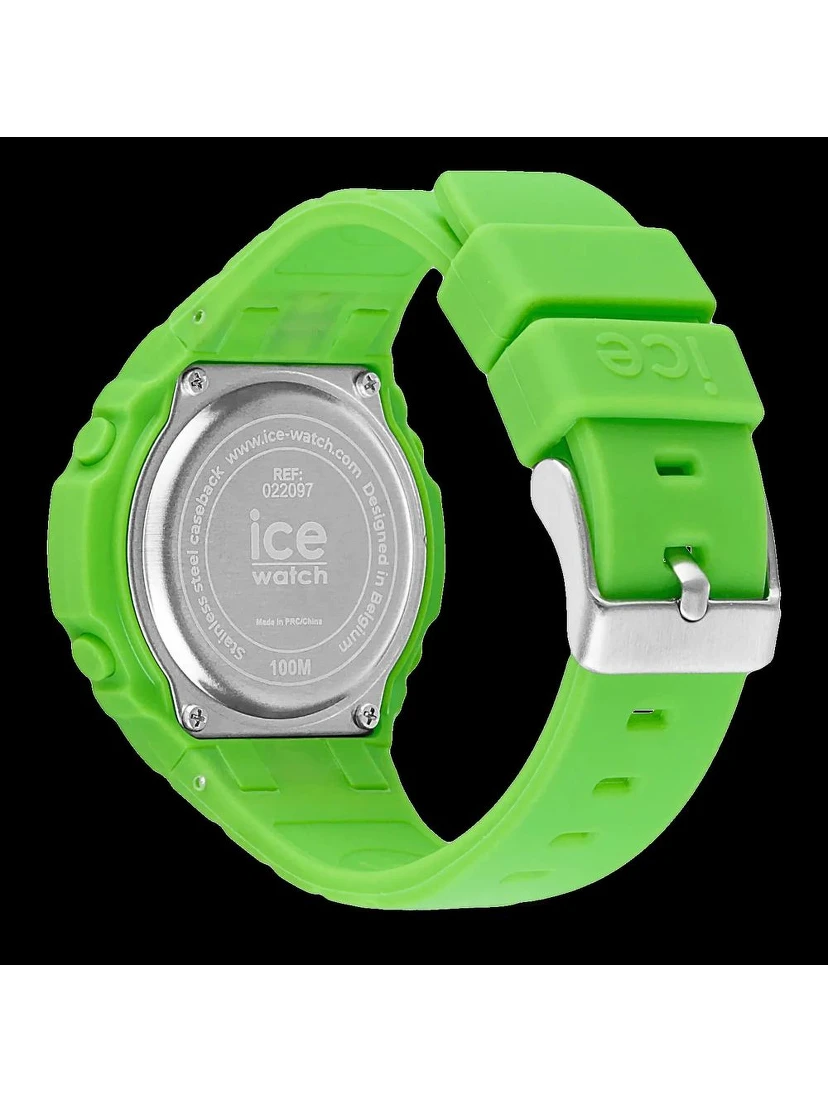 Bicolor Synthetic Digital Watch